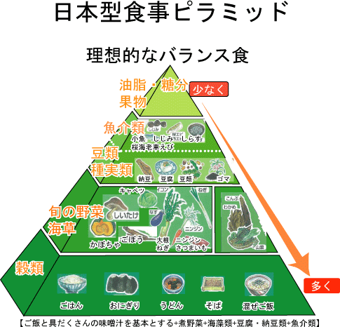 日本型食事ピラミッド